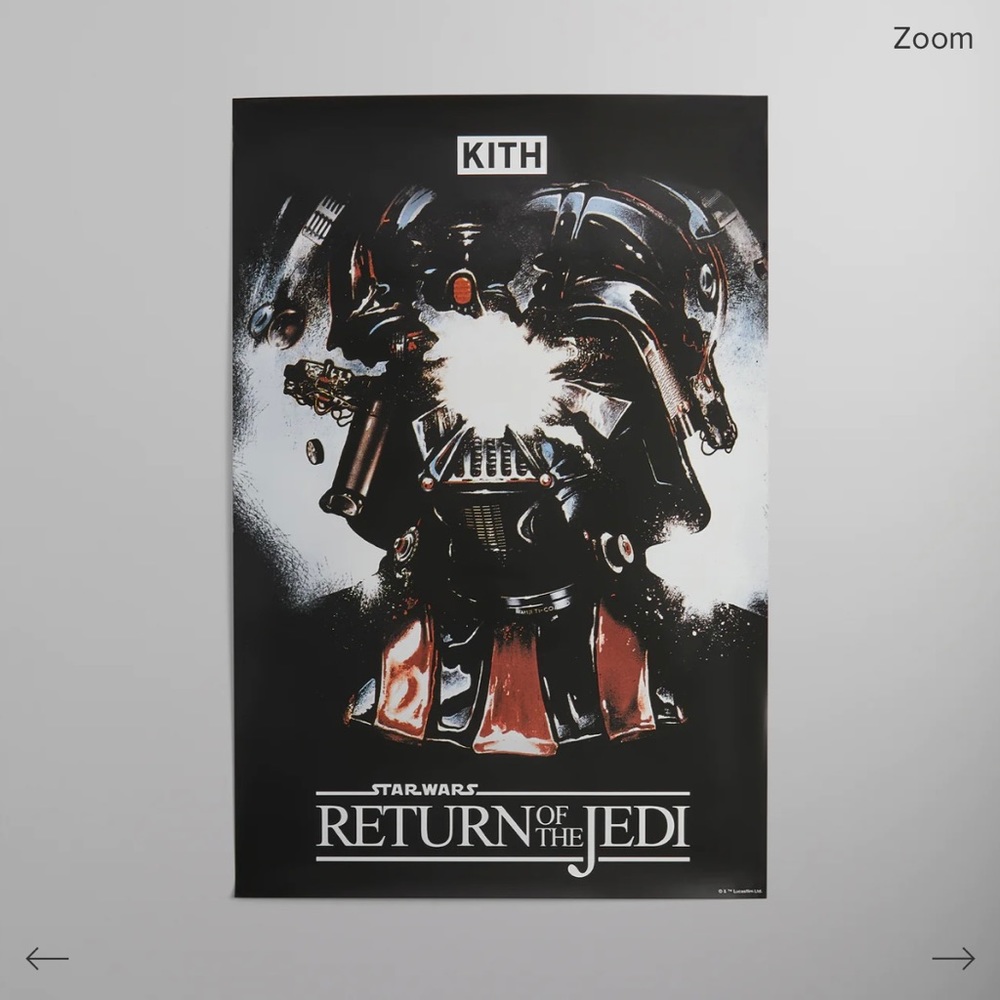 Kith Star Wars Exploding poster